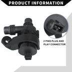 Auxiliary Cooling Water Pump for BMW 745i (2002–2005) No. 64116907811
