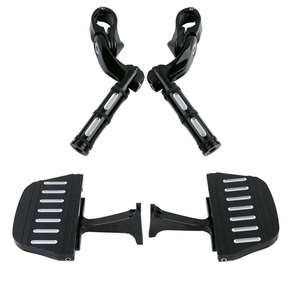 Rear Passenger Floorboard & Highway Foot Pegs for Harley Electra Glide (1993–2023)