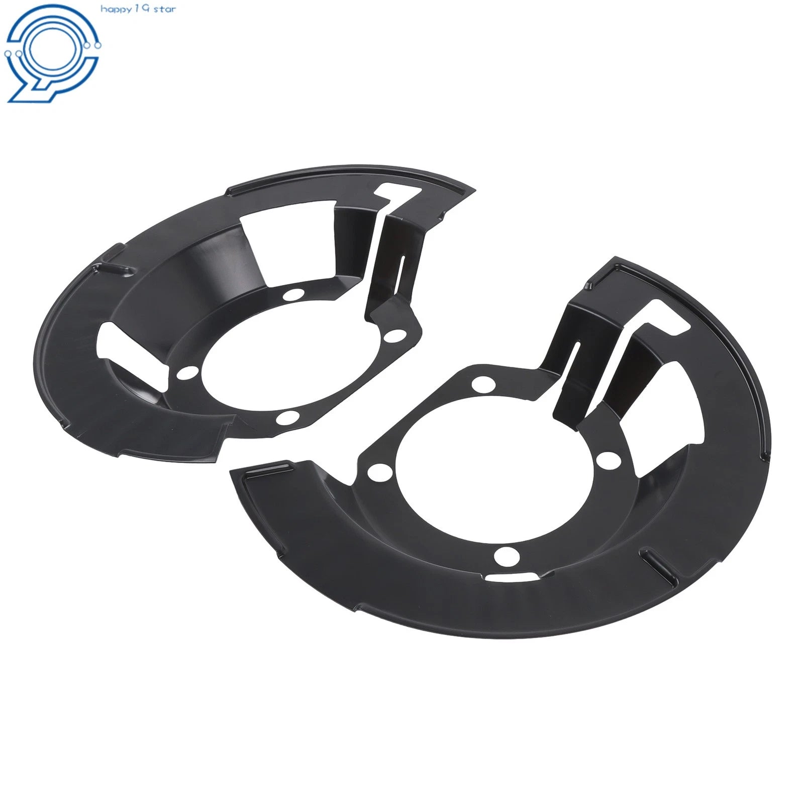 Set of 2 Brake Dust Shields for Dodge Ram 1500 2500 3500