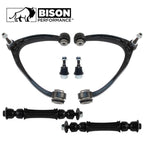 6pc Front Upper Control Arm Sway Bar Link Kit for Chevy GMC