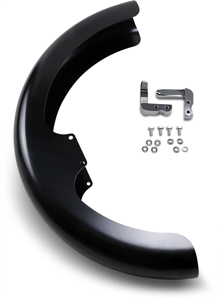 Klock Werks Wrapper Fender Kit for Harley Davidson (2014–2023) KWF-03-0016, Chrome Blocks, Steel