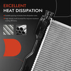 Radiator for Subaru Impreza, Crosstrek (2017-2023)