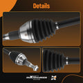Front CV Axle Shaft Pair for Chevy Impala, Monte Carlo, Buick LaCrosse (2000–2005)