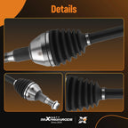 Front CV Axle Shaft Pair for Chevy Impala, Monte Carlo, Buick LaCrosse (2000–2005)