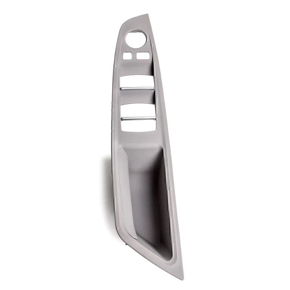 Grey Front Inner Door Handle Trim Cover for BMW 5 Series (2010-2017)