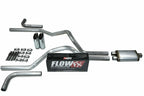 2.5" Dual Exhaust Kit for Ford F150 (2021–2025) - Flowmaster Flow FX Slash Tip