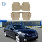 Set of 2 Leather Seat Covers for Lexus ES350 (2007-2012) Beige