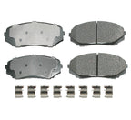 Front Brake Kit 320mm Disc Rotors Akebono Ceramic Pads for Ford Edge, Lincoln MKX (2007–2018)