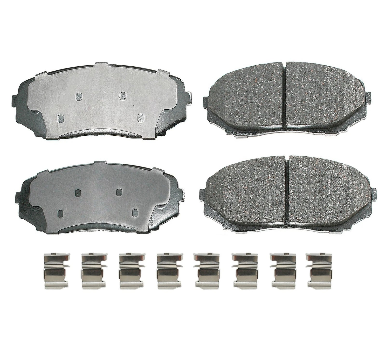 Front Brake Kit 320mm Disc Rotors Akebono Ceramic Pads for Ford Edge, Lincoln MKX (2007–2018)