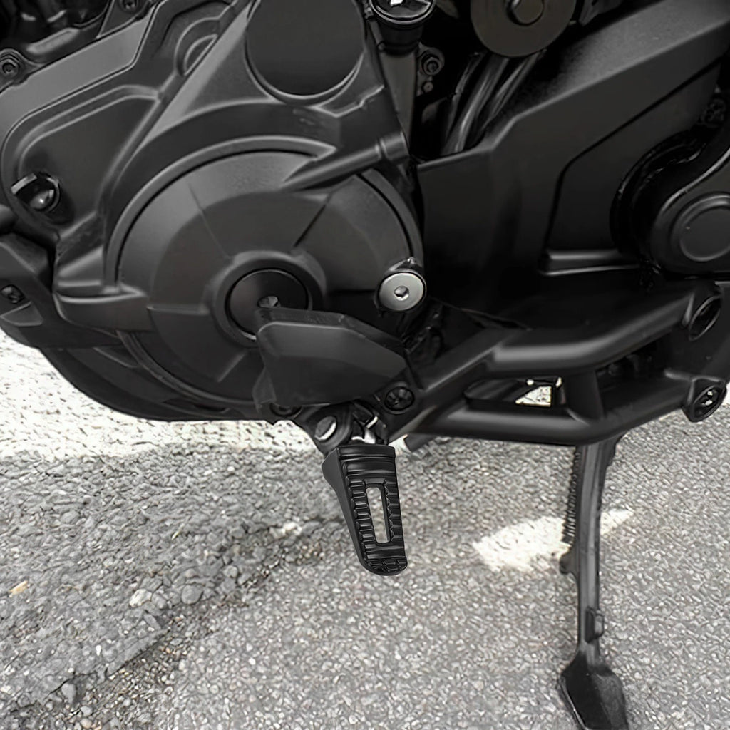 Black Driver Rider Footpegs Footrest for Honda Rebel CMX1100 (2021–2025)
