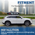 Set of 2 Roof Rack Cross Bars for Mazda CX-5 (2017–2024)
