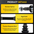 Front Right CV Axle for Chevrolet Malibu, Buick LaCrosse (2016–2020)