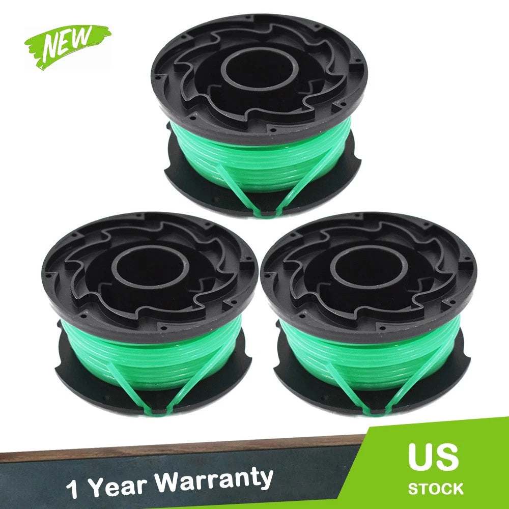 Trimmer Spool Line for Black & Decker SF-080 (3 Pack)