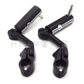 1.25" Adjustable Highway Long Mount Skull Footpeg for Harley Touring (2014–2023)