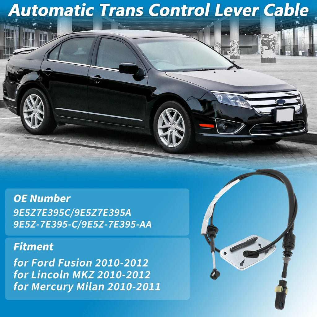 Auto Trans Gear Shift Cable for Ford Fusion, Lincoln MKZ (2010–2012)