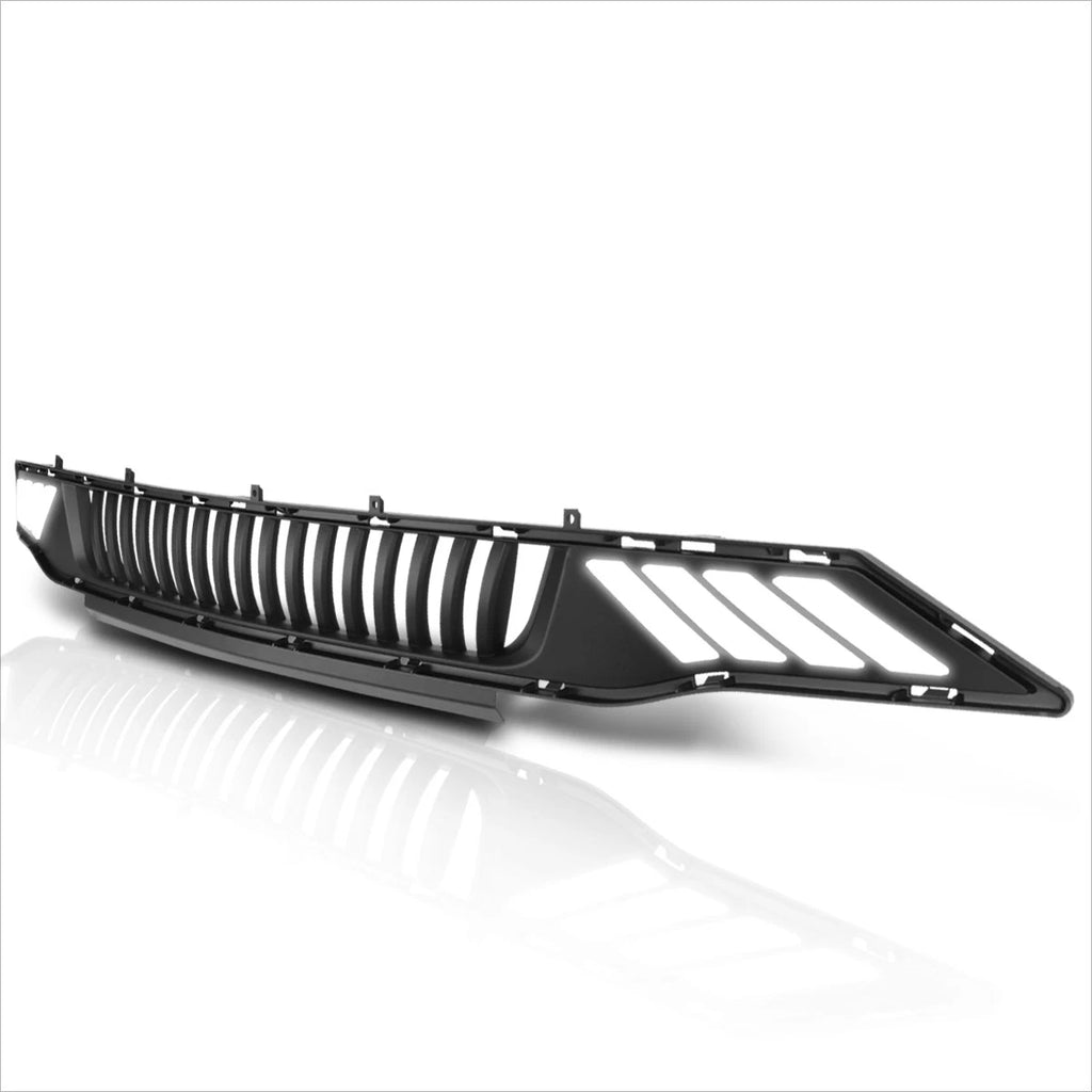 Vertical Slat Front Bumper Grille with L-Shape LED Bar for Chevy Silverado 1500 (2014–2015)