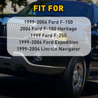 4WD Switch Dial Knob for Ford F-150 (1999–2004) Black