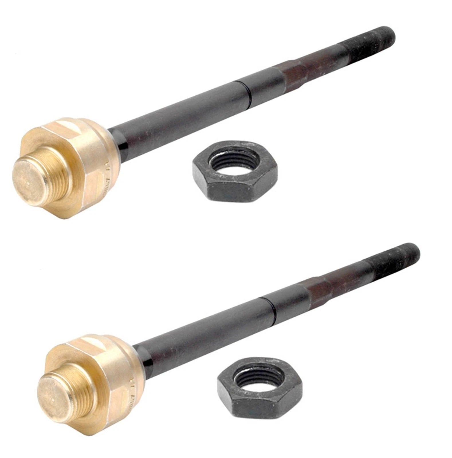 Set of 2 Inner Steering Tie Rod Ends for Cadillac Chevy GMC