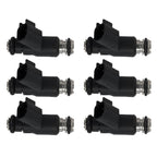 Set of 6 Fuel Injectors for Hyundai Santa Fe Sonata Kia Sedona (2006–2010)