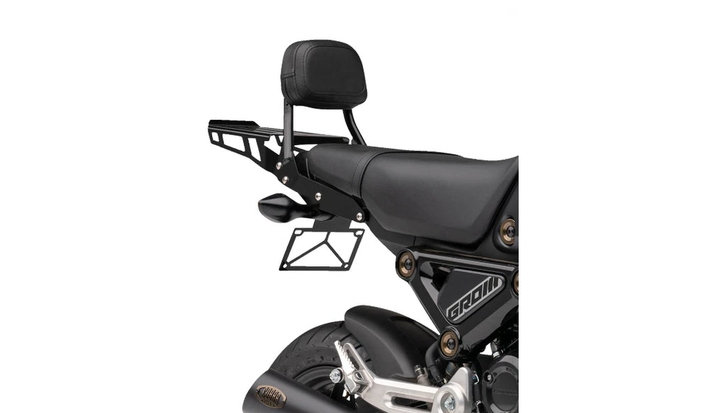 Sissy Bar Luggage Rack for Honda Grom (2014–2023) Black