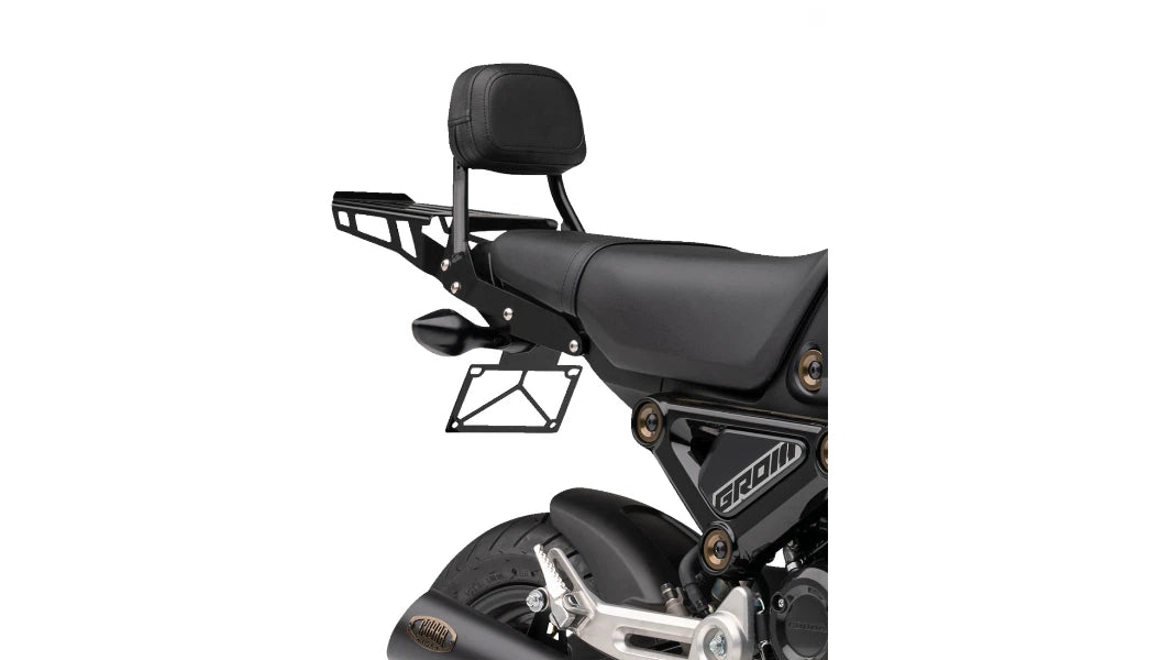 Sissy Bar Luggage Rack for Honda Grom (2014–2023) Black