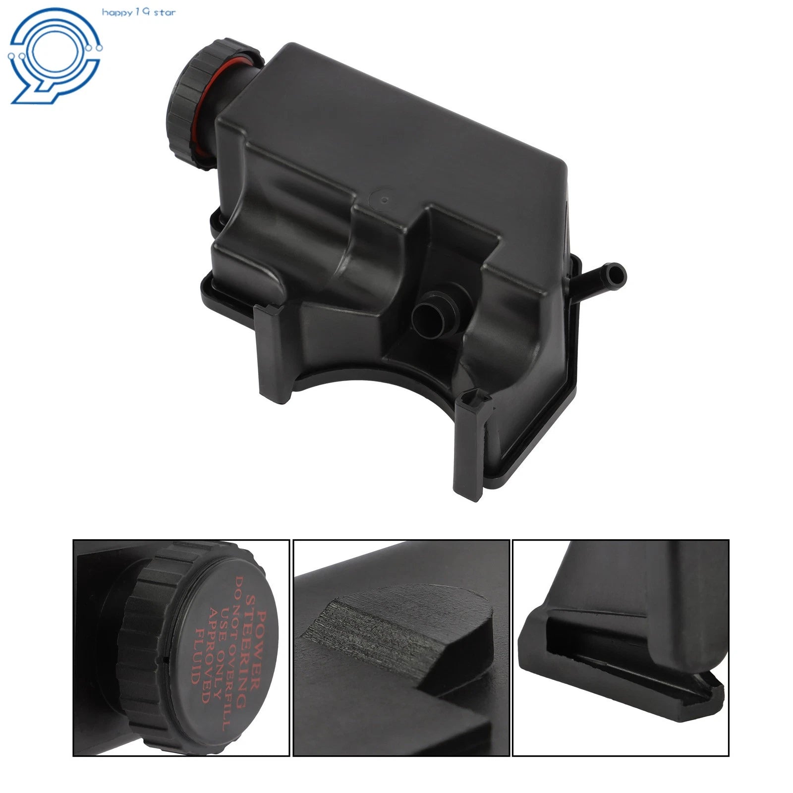 Power Steering Reservoir with Cap for Chevrolet S10 GMC Sonoma (1995–2003)