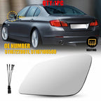 Left Side Driver Heated Mirror Glass for BMW 750i 750Li 750i xDrive (2010–2013)
