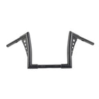 10" Rise Ape Hanger Handlebar Black for Harley Sportster Softail Dyna (2004-2023)