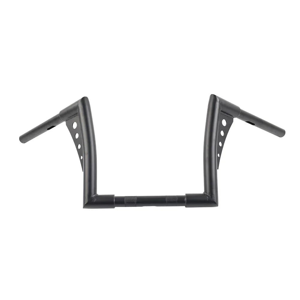 10" Rise Ape Hanger Handlebar Black for Harley Sportster Softail Dyna (2004-2023)