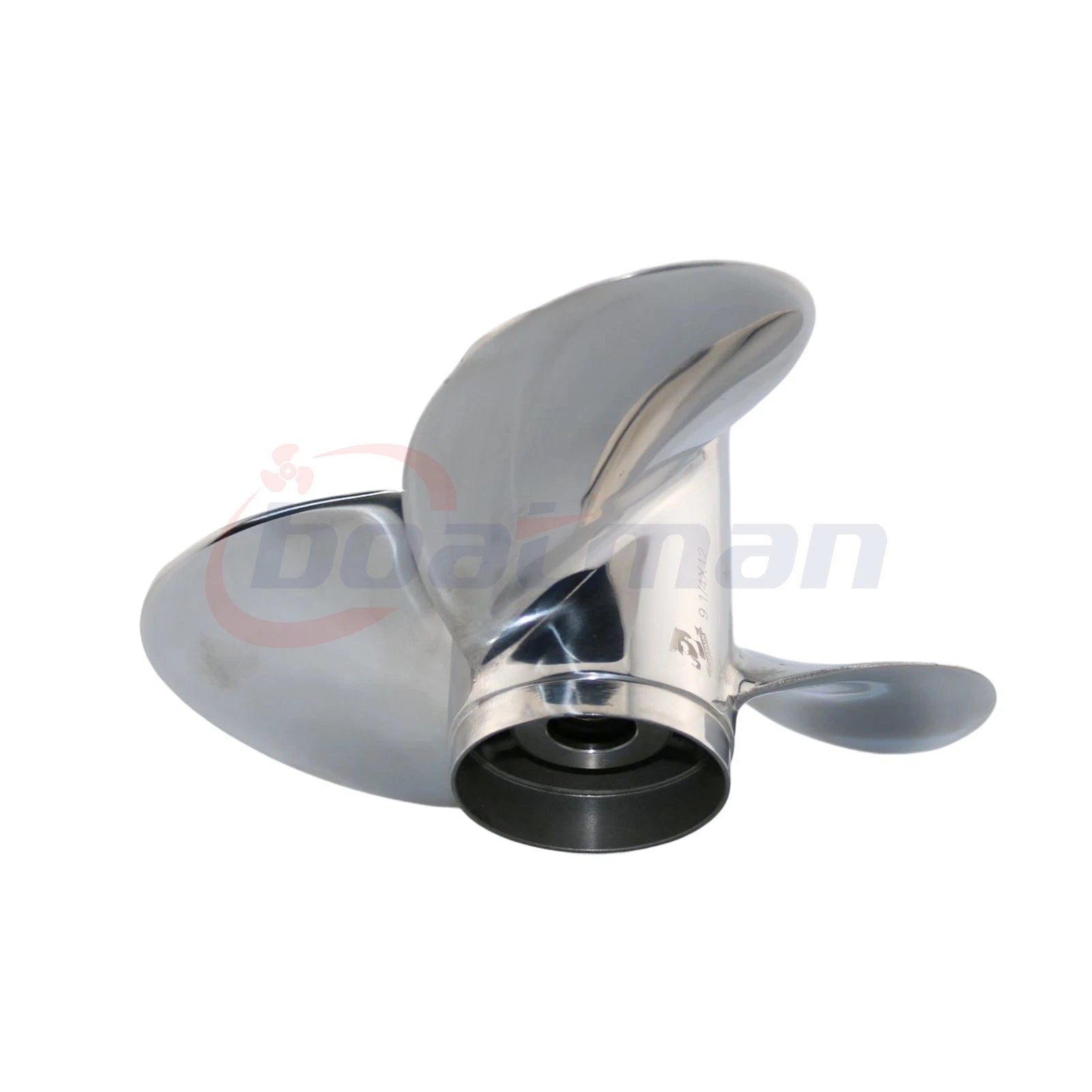 Stainless Steel Propeller 9 1/4x10 RH 10 Spline for Suzuki Outboard (8-20HP)