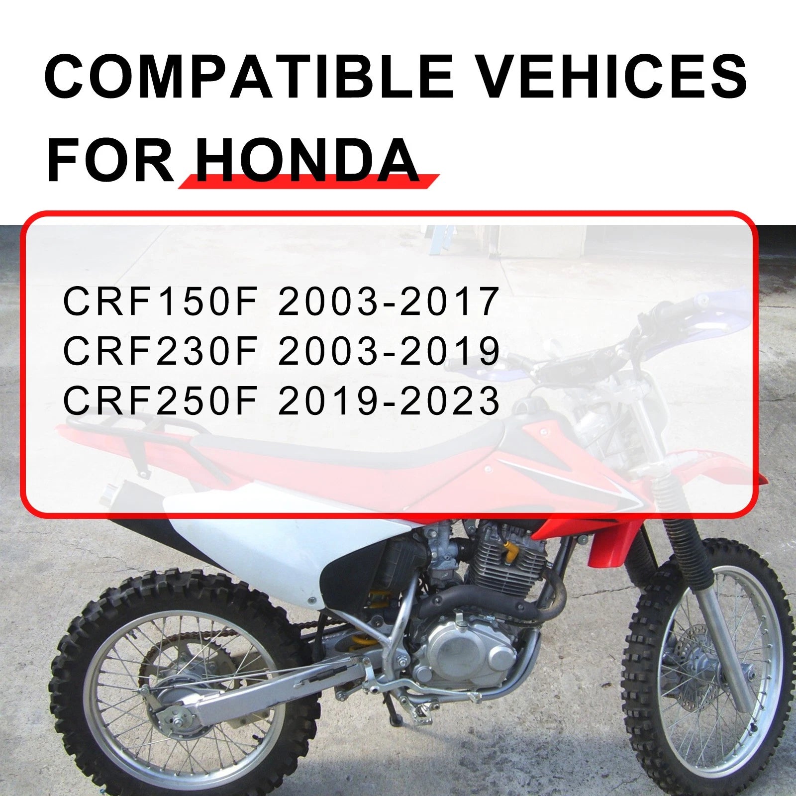Rear Chain Guide 52146-KPS-900 for Honda CRF150F CRF230F (2003–2019)