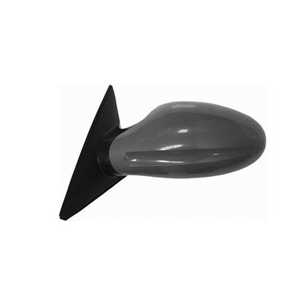 Replacement Ready to Paint Driver Side Power Door Mirror w/o Heated Glass