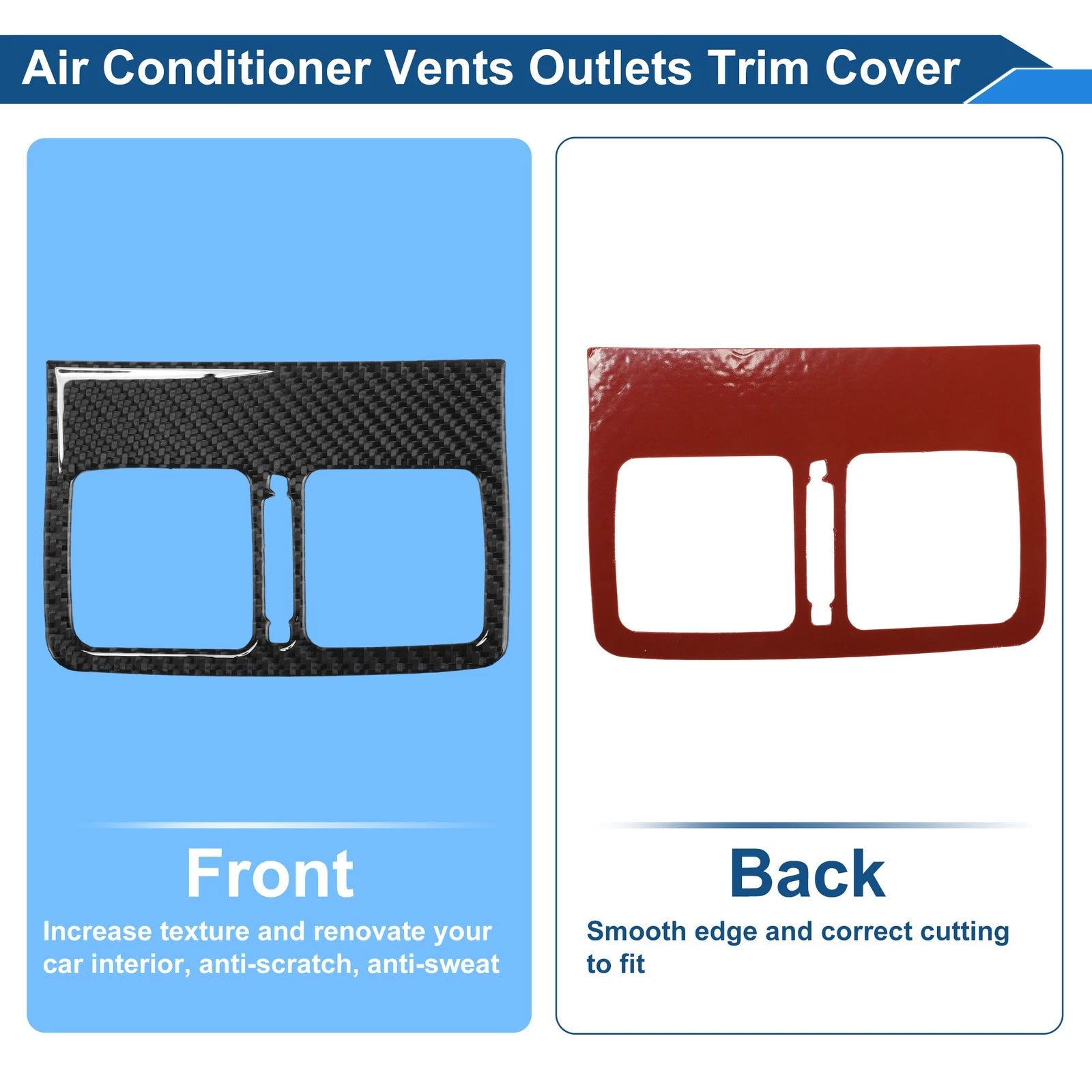 Air Condition Outlet Vent Trim Cover Frame for Toyota Camry (2012–2014)