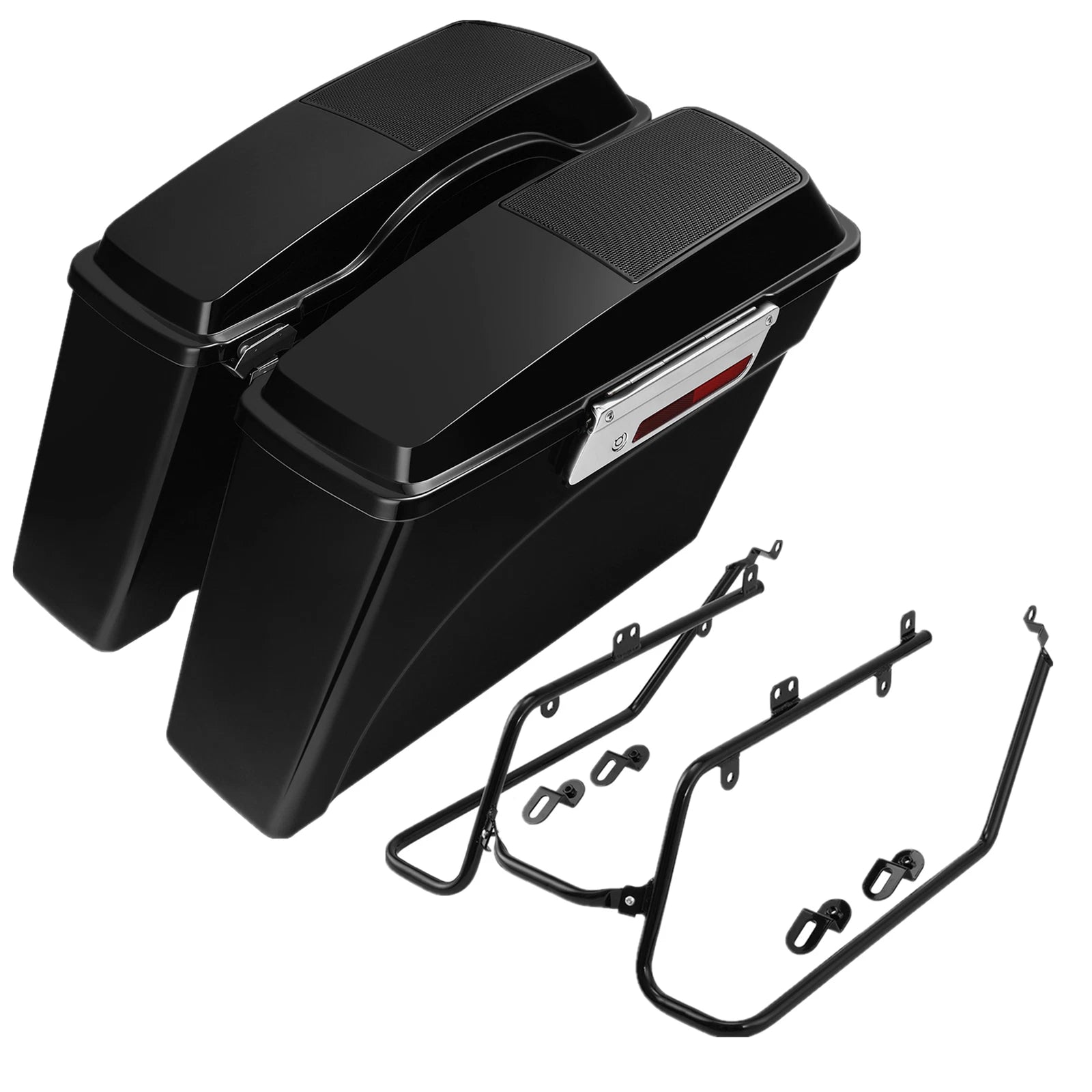 Saddlebag Speakers 6"x9" & Conversion Bracket for Harley Dyna (2008–2017)