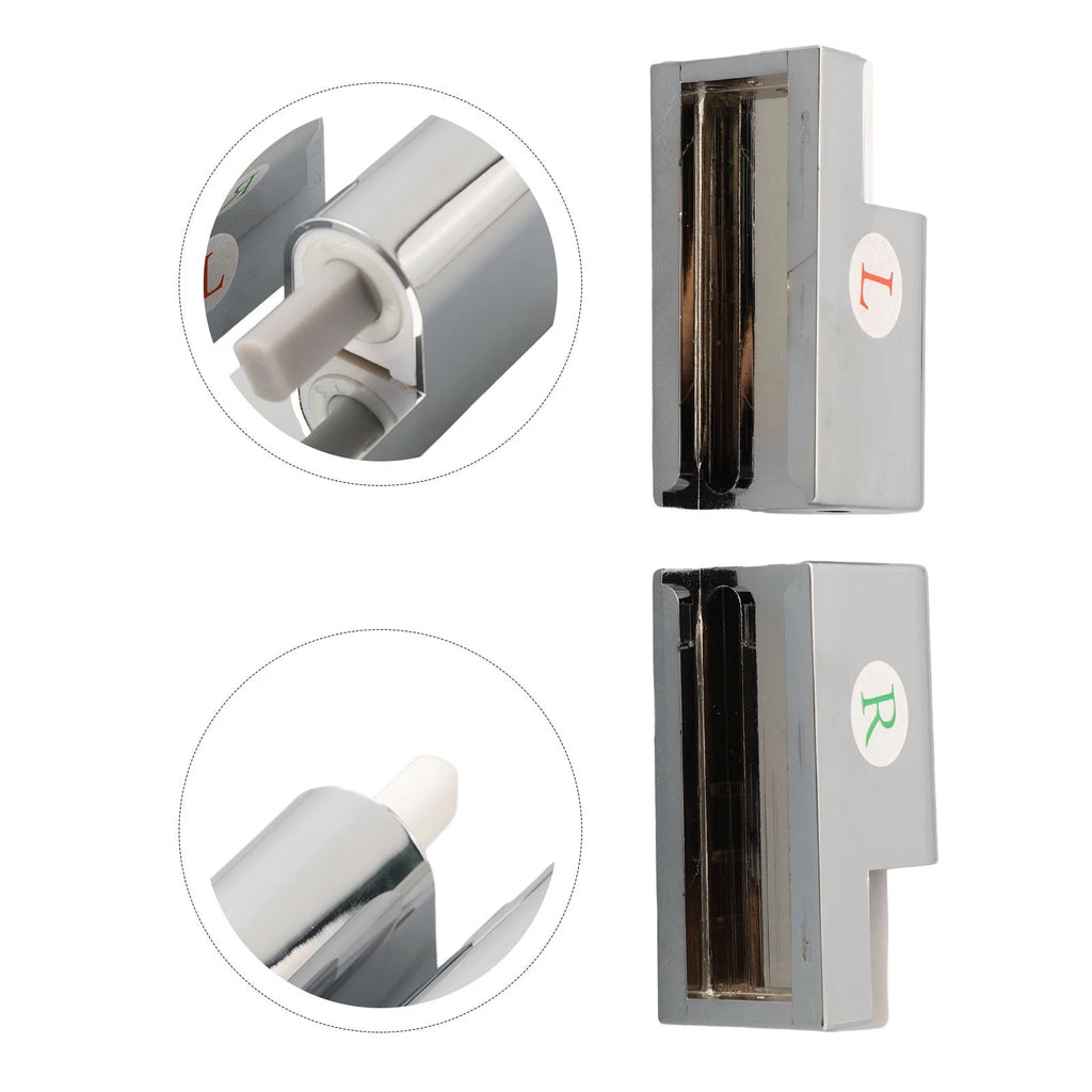 Set of 2 Soft Close Hinges for Contemporary Toilet Fixtures