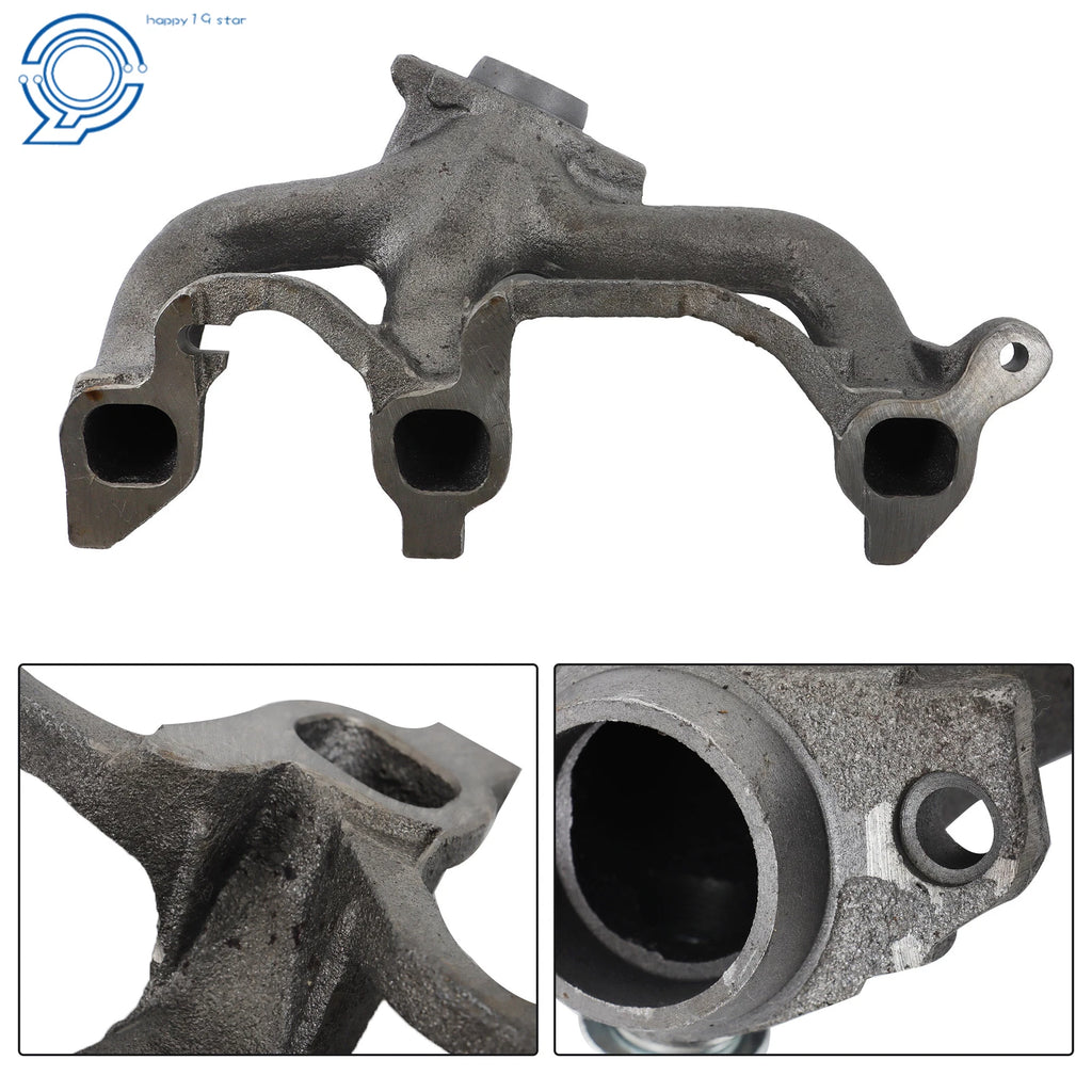 2X Exhaust Manifold & Gasket for Jeep Wrangler Grand Cherokee (TJ)