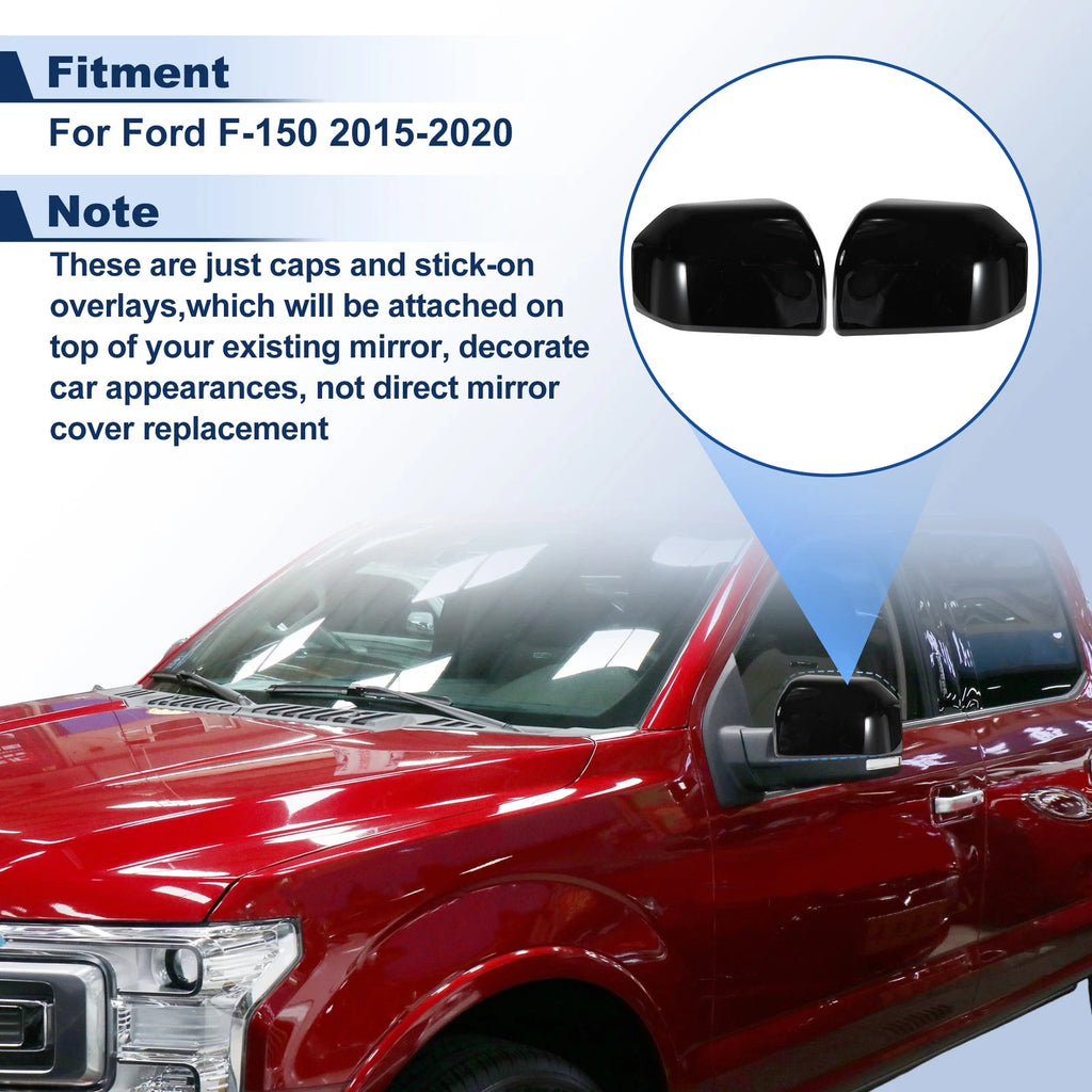 Mirror Cover Cap for Ford F150 (2015–2020)