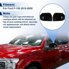 Mirror Cover Cap for Ford F150 (2015–2020)