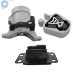 Set of 3 Engine Trans & Torque Strut Mounts for Ford Fusion/Lincoln MKZ (13–20)