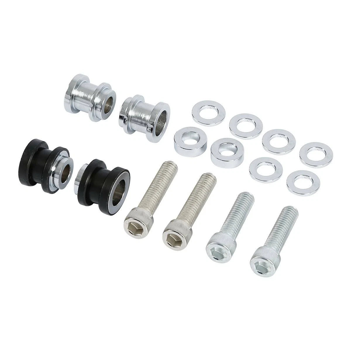 Docking Hardware Kit for Harley Softail FLFB FLFBS FXBR FXBRS (2018–2025) Chrome