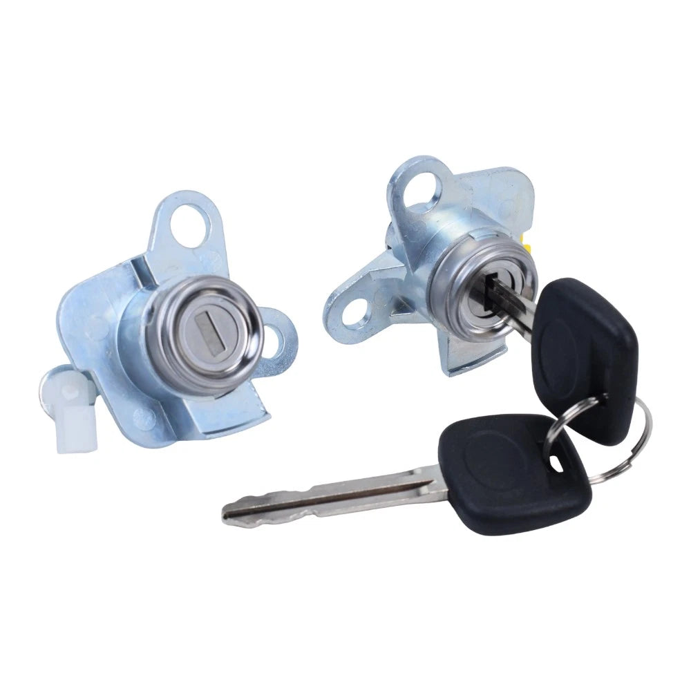 Pair Door Lock Cylinder Switch w/Keys for Chevy Prizm Toyota Corolla (1998–2002)