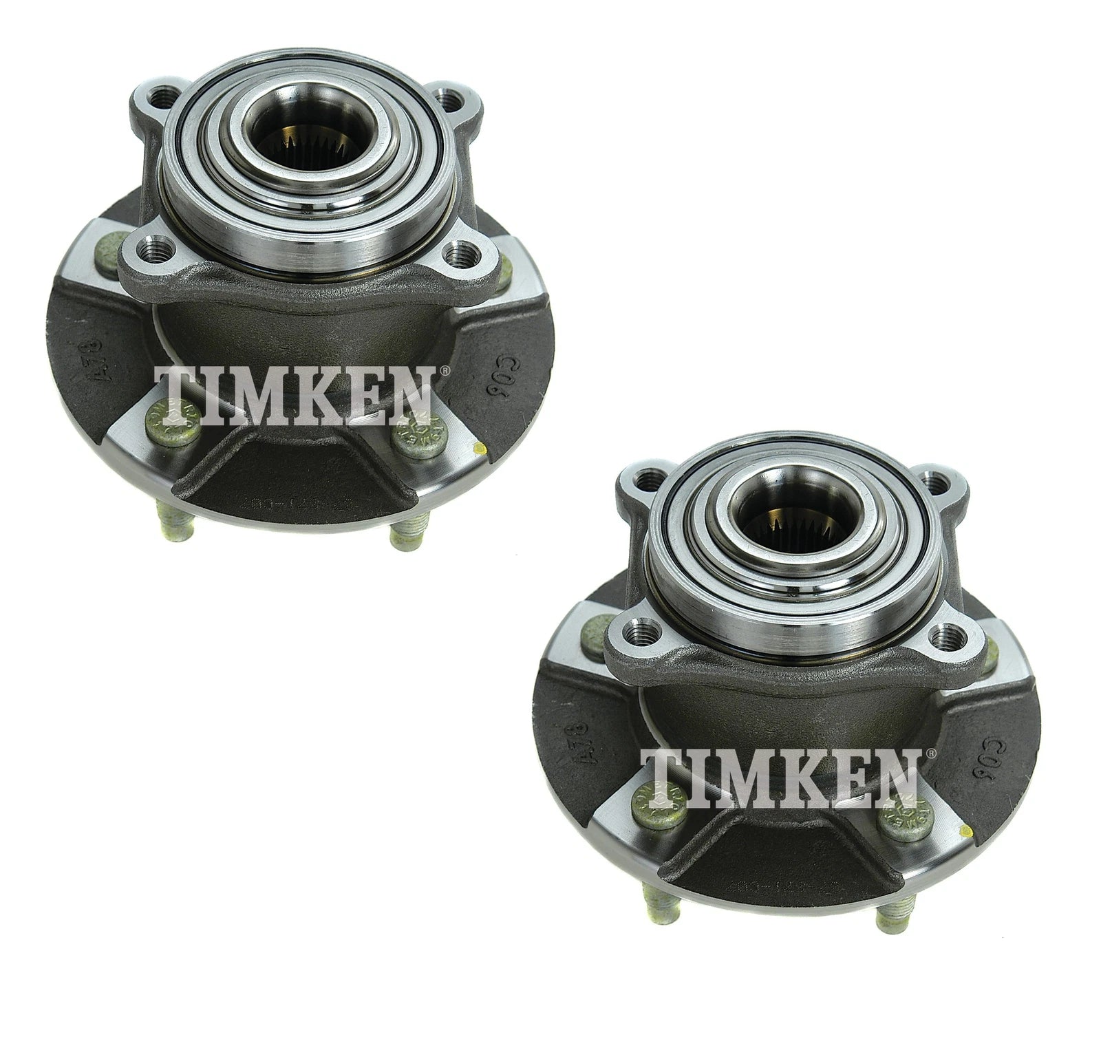 Set of 2 Rear Timken Wheel Bearing Hub Kit for Chevy Saturn Vue (2002–2009)
