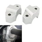 Handlebar Raiser Clamp for Yamaha XJR1300 XSR900 MT-09 FZ09 (2015–2023) Chrome