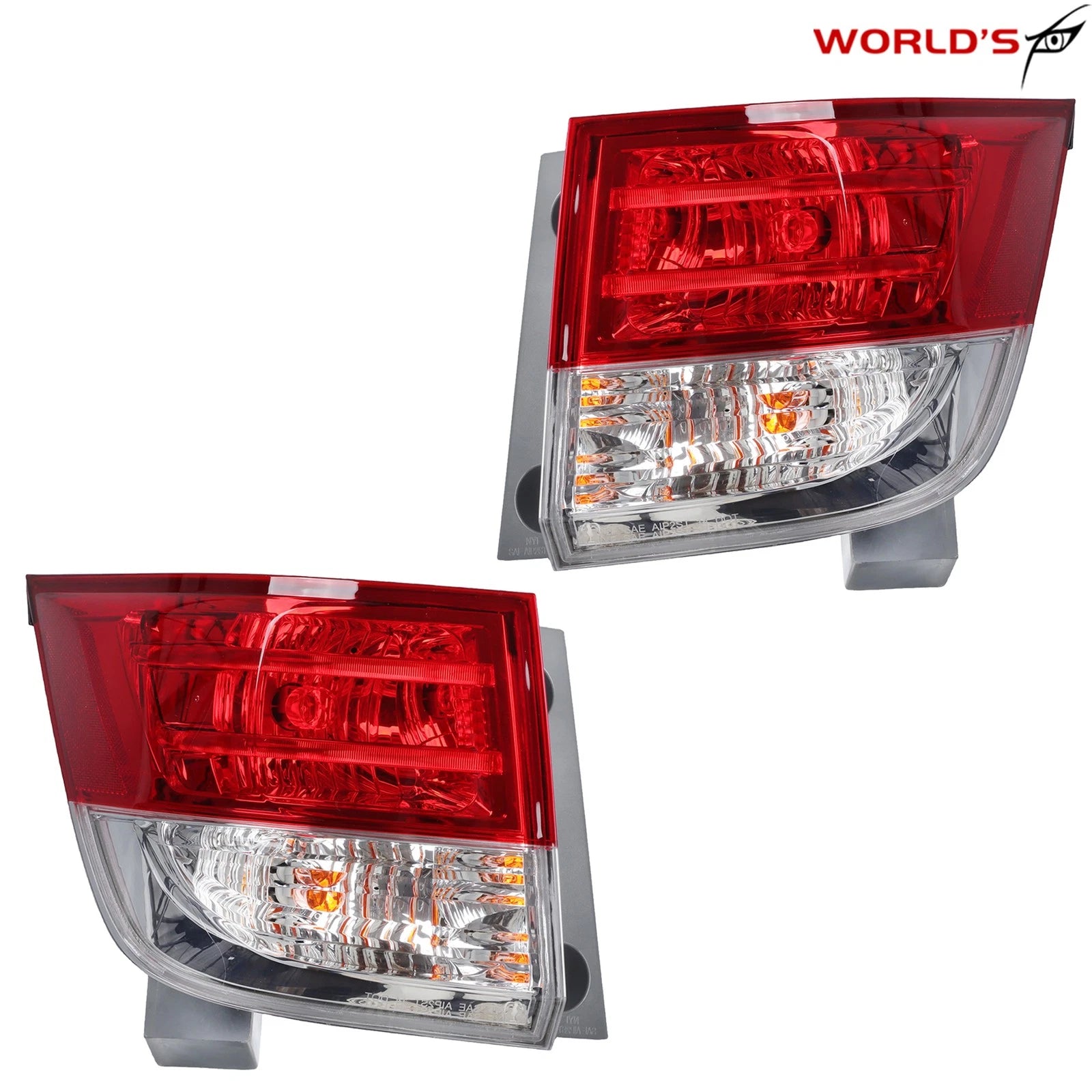 Set of 2 Tail Lights for Honda Odyssey (2014–2017) Halogen