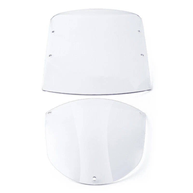 Clear Windshield Quarter Fairing for Harley Sportster Dyna (1988–2016)