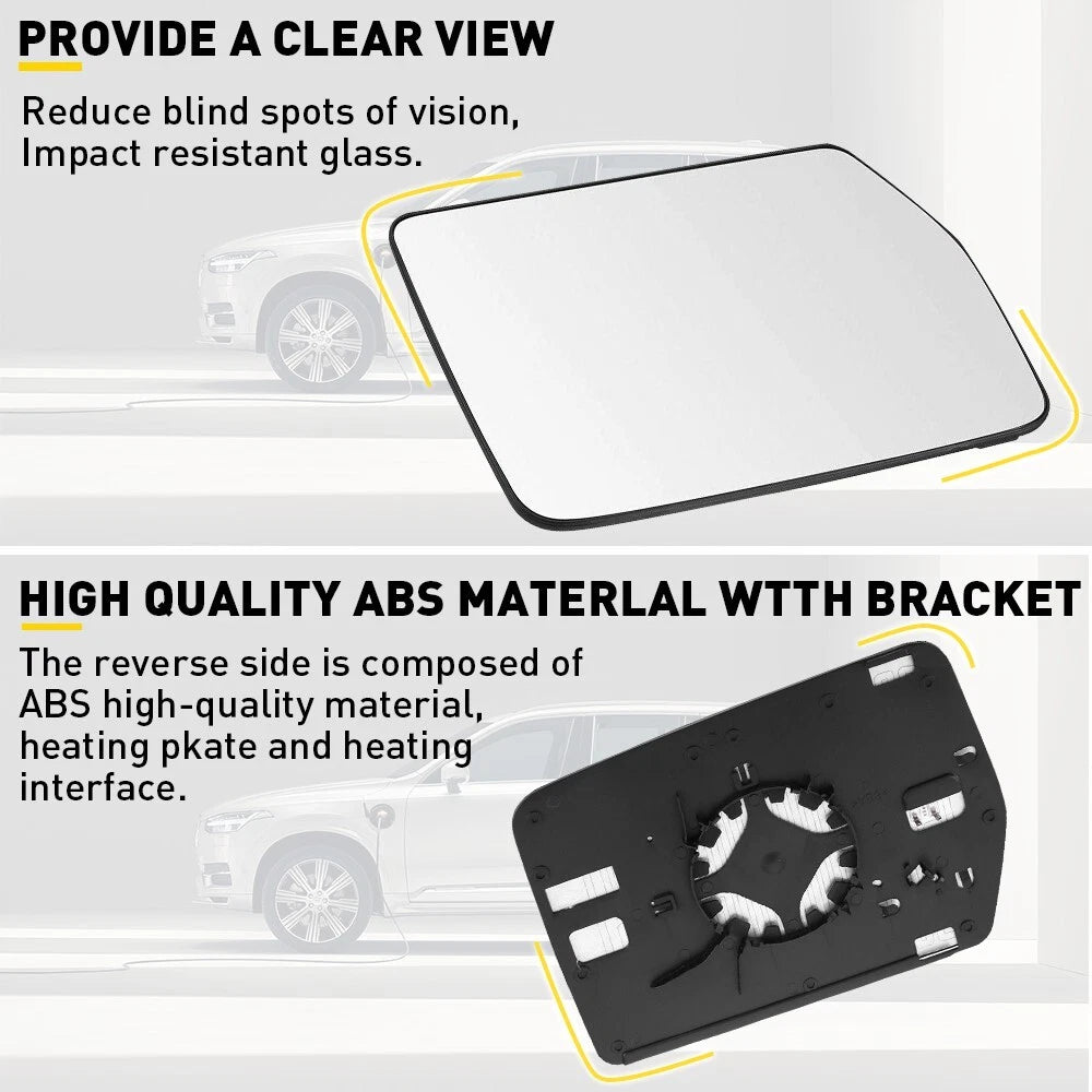 Right Passenger Side Mirror Glass for Ford F-150 (2004–2010)