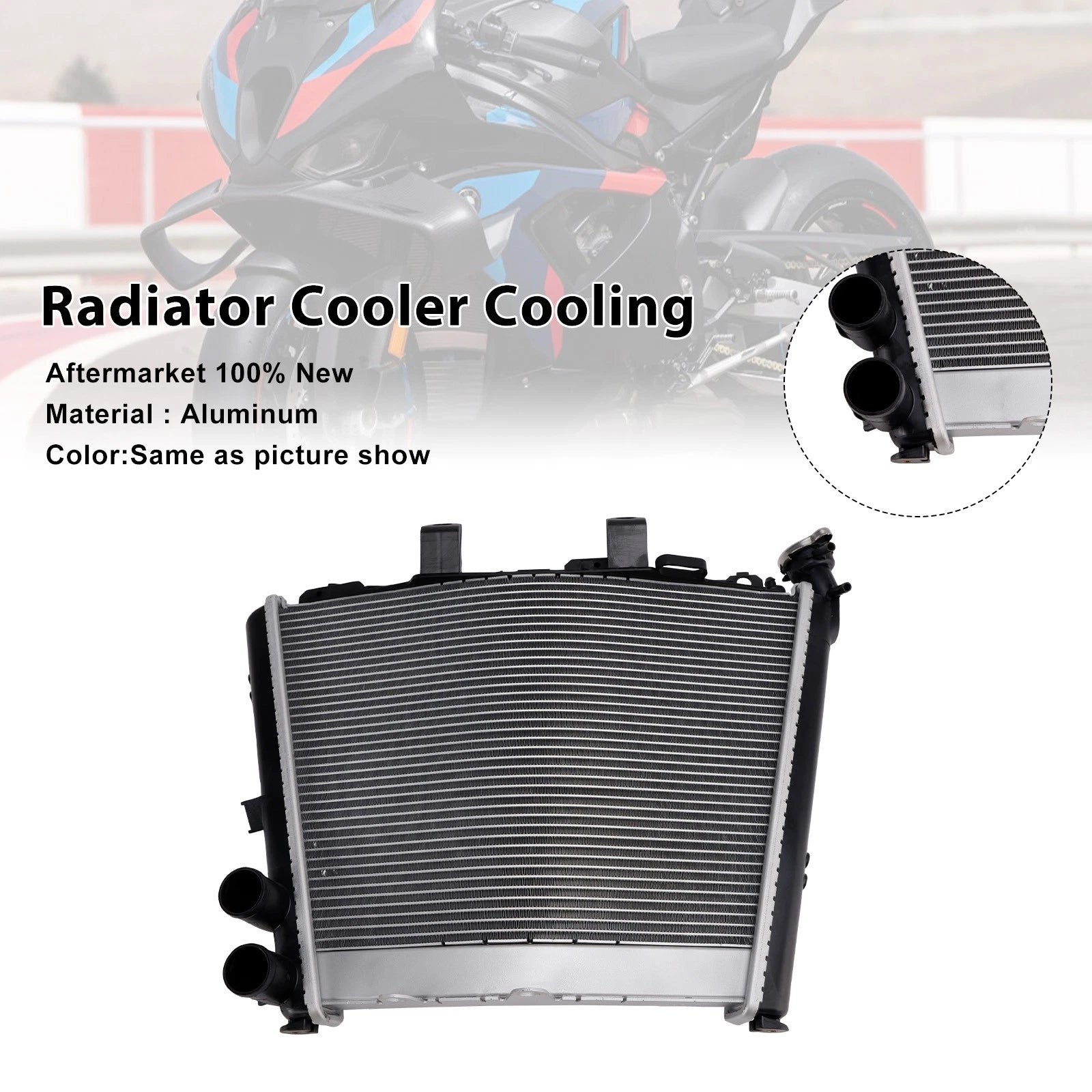 Radiator Cooling Engine Cooler for BMW S1000R M1000RR S1000RR (2019–2025)