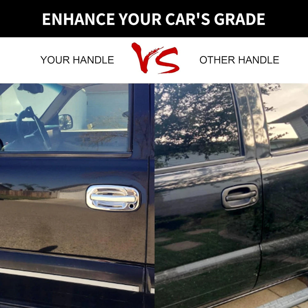 2X Exterior Door Handles for Chevy Silverado GMC Yukon (1999-2007)