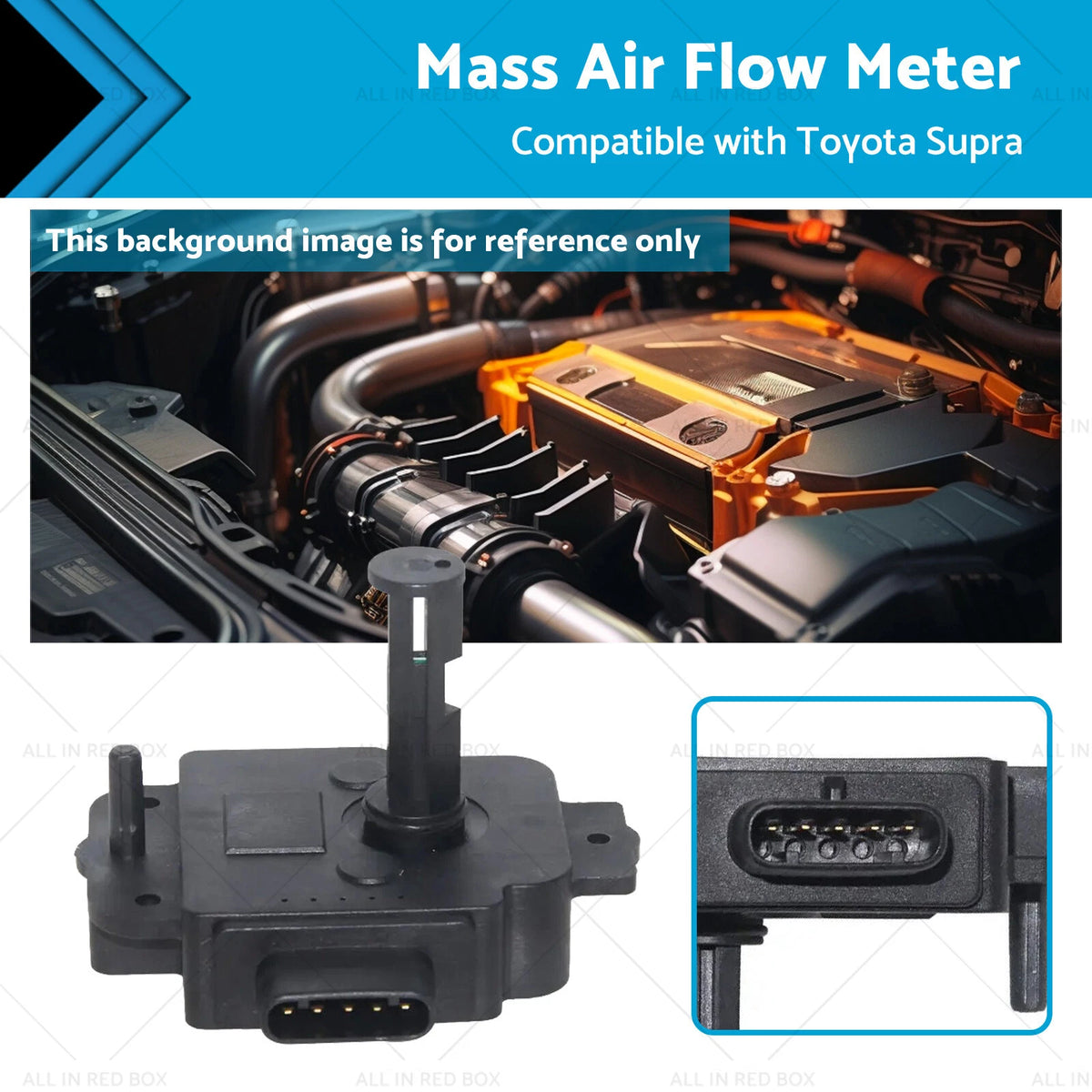 Mass Air Flow Meter for Toyota Supra Lexus SC300 3.0L (1987–1995)