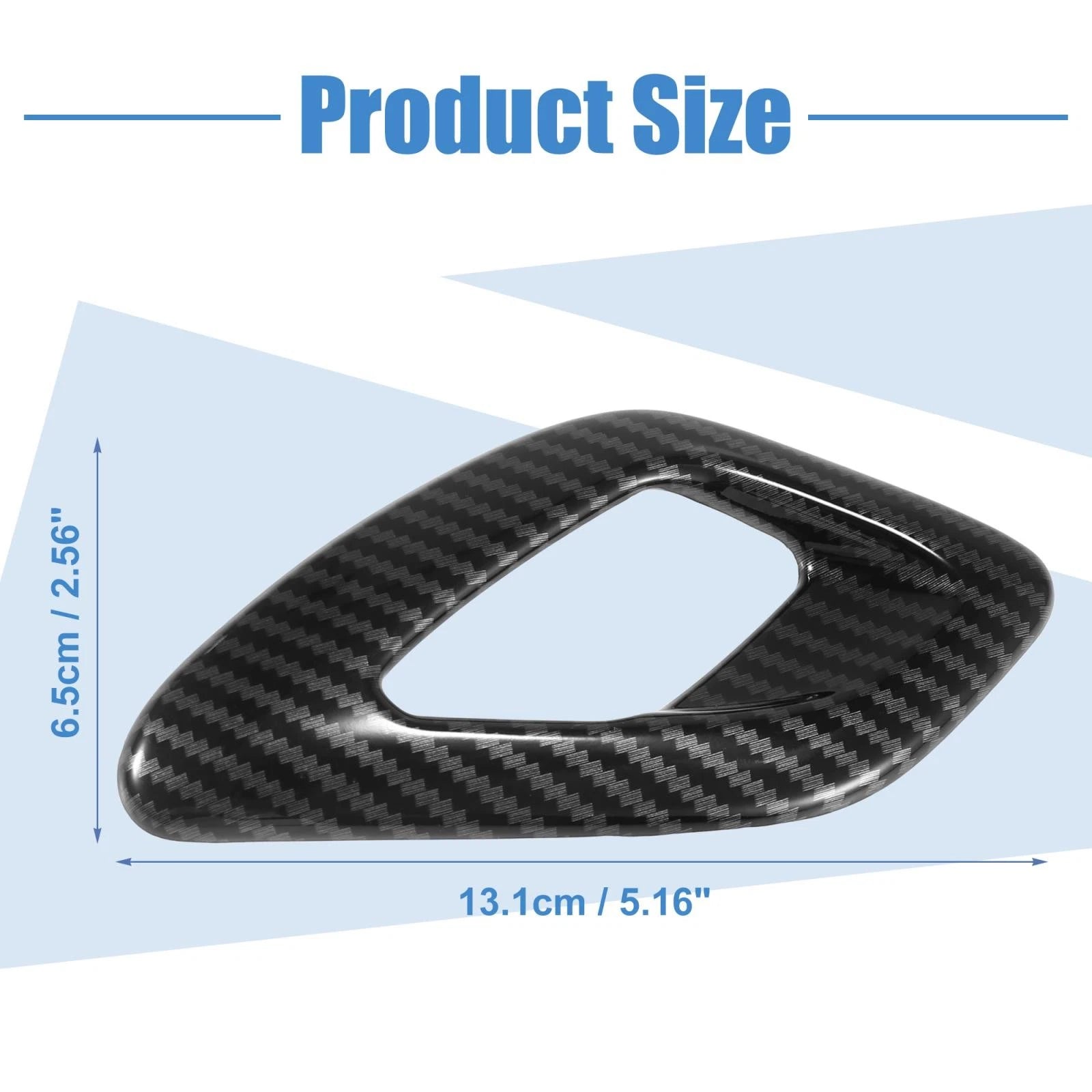 2X Door Handle Bowl Cover Trim for Dodge Challenger (2011–2019)
